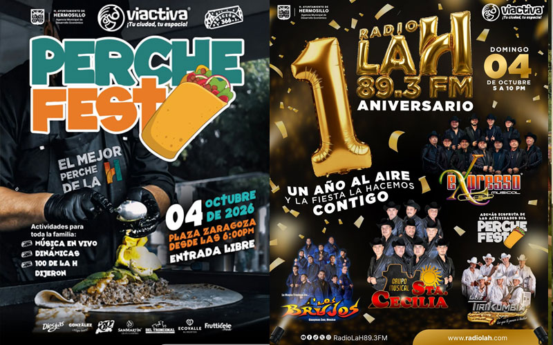 Hermosillo tendrá Perche Fest 2026 este domingo