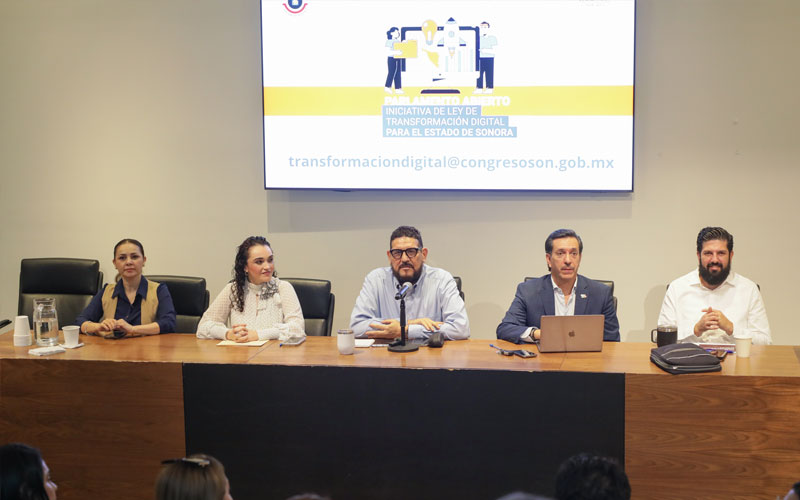 Congreso de Sonora analiza nueva Ley de Transformación Digital