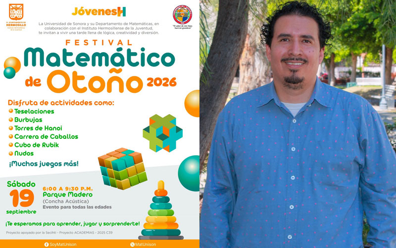 Unison acercará las matemáticas a niñas y niños con nuevos juegos en el Parque Madero