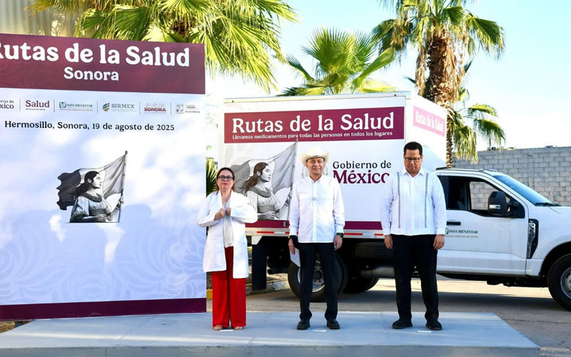 Gobernador Durazo destaca avance en hospitales y cobertura de medicinas para fortalecer sistema de salud en Sonora