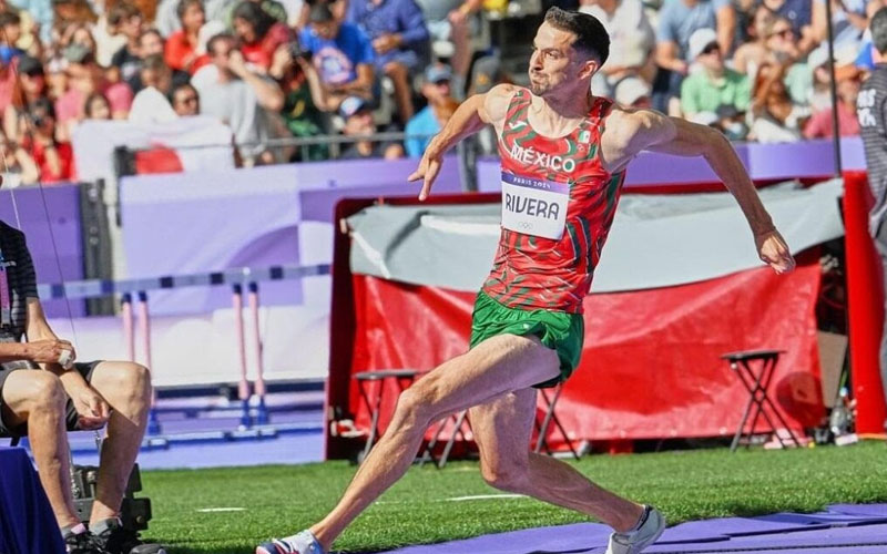 Édgar Rivera competirá en su sexto Campeonato Mundial de Atletismo representando a México