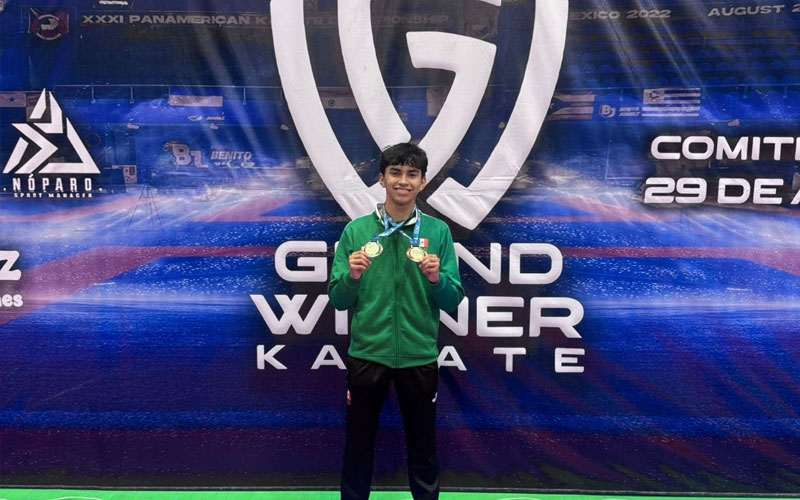 Destaca estudiante de Conalep Sonora con logros nacionales en karate