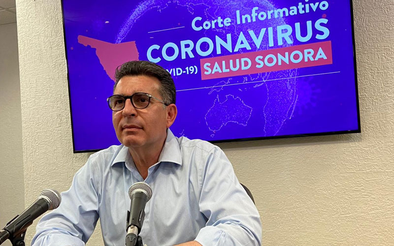 Enrique Clausen, secretario de Salud en Sonora, da positivo a Covid