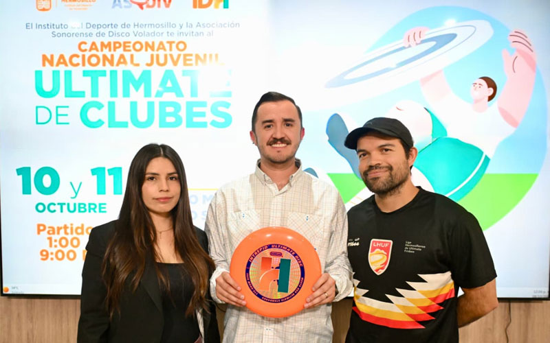 Hermosillo será sede del Nacional Juvenil de Ultimate Frisbee