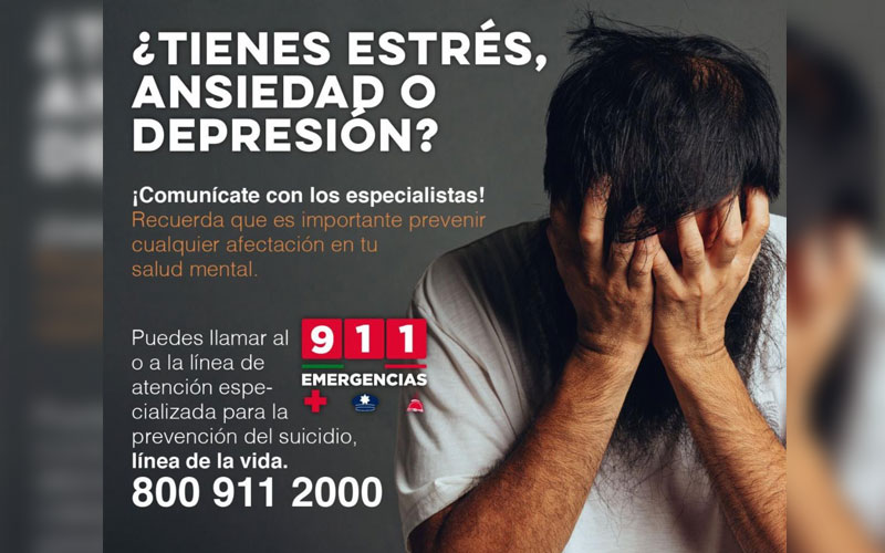 Salud Mental al Alcance de Todos: 9-1-1 brinda apoyo psicológico en Sonora