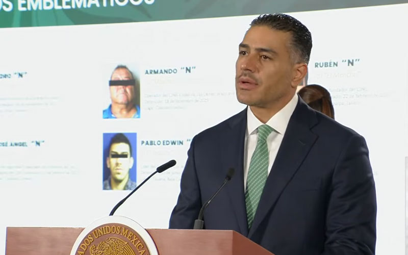 Reportan fragmentación del CJNG tras muerte de “El Mencho”, afirma García Harfuch