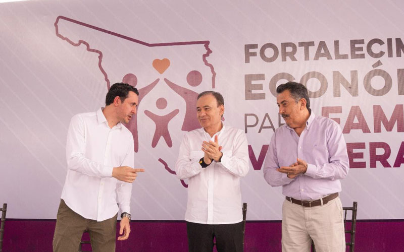 Entregan apoyos por 14 mdp a familias vulnerables de Cajeme, Bácum y San Ignacio Río Muerto
