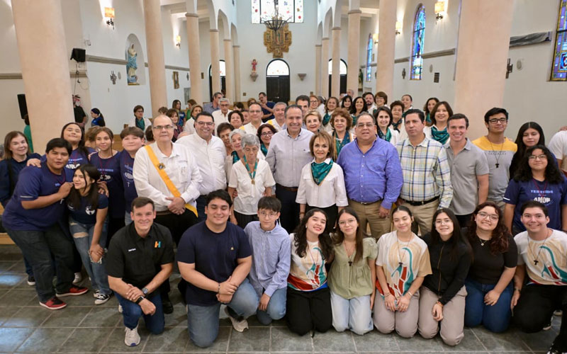 Rehabilitan plafón del Santuario de Nuestra Señora de Guadalupe en Hermosillo