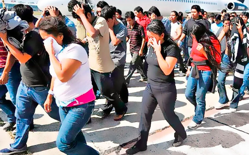 Gobernación: caen 35% deportaciones de mexicanos desde Estados Unidos