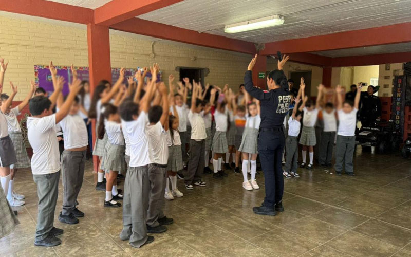 SSP Sonora promueve prevención de la violencia con pláticas a familias y estudiantes en Bacanora y la sierra