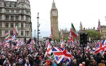 Al menos 11 detenidos en Londres en marchas propalestina y de extrema derecha