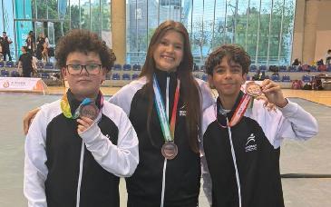 Dos bronces para Sonora en el raquetbol de la Olimpiada Nacional 2026