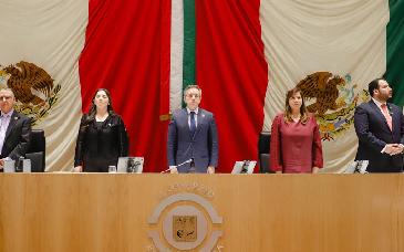 Clausura Congreso del Estado segundo periodo de sesiones ordinarias