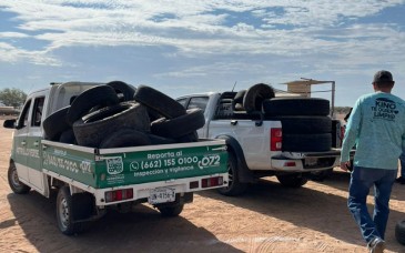 Recolectan 639 llantas en jornada Llantatón realizada en La Campiña