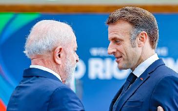 Lula y Macron hablan por teléfono sobre aranceles de EU y Mercosur-UE