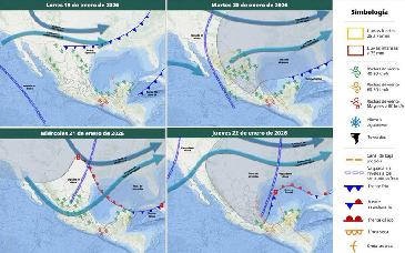 Pronostican lluvias, descenso térmico y heladas en Sonora durante la semana