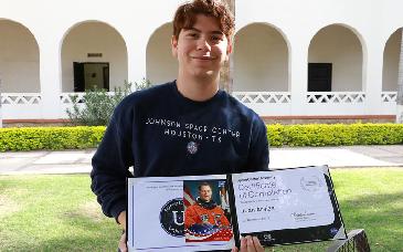 Estudiante de la Unison presenta proyecto de material y sistema informático ante la NASA