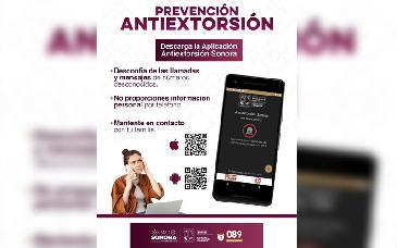 SSPC Sonora impulsa app Antiextorsión para prevenir fraudes telefónicos