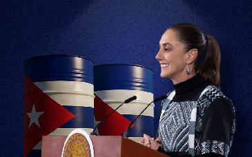 Sheinbaum defiende como “soberana” la decisión sobre envíos de petróleo a Cuba en medio de señalamientos de cancelaciones