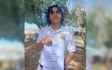 Brilla estudiante de Cobach Sonora en Concurso Internacional de Ciencias 2026
