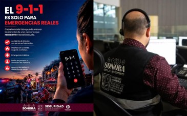 SSPC Sonora llama a prevenir llamadas de broma al 9-1-1 durante vacaciones