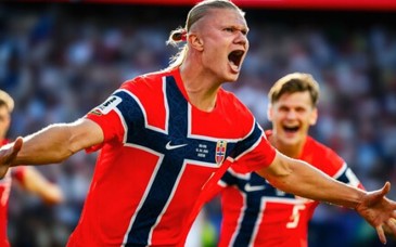 Haaland guía a Noruega a dieciseisavos con otro doblete