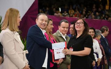 Resultados positivos del estado han sido posibles por sus trabajadoras y trabajadores: Alfonso Durazo