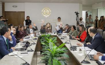Comisión de Hacienda aprueba proyecto presupuestal 2026 por 92 mil 571 mdp