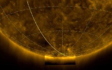 Captan primeras imágenes jamás obtenidas del polo sur solar