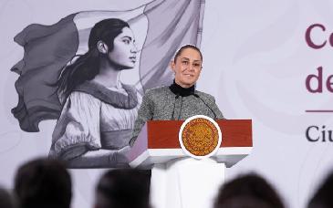 Sheinbaum augura un 2026 mejor y anuncia cambios en seguridad