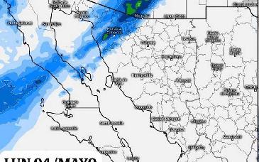 Alertan por rachas de viento de hasta 70 km/h y lluvias aisladas en Sonora