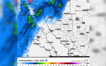 CEPC pronostica amaneceres fríos, tardes calurosas y fuertes rachas de viento en Sonora
