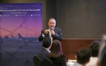 Alfonso Durazo anuncia nueva ruta y aumento de vuelos para fortalecer movilidad y turismo en Sonora