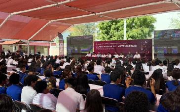 Más de 500 estudiantes participan en Primera Clase Masiva de Matemáticas en Sonora