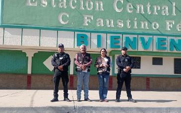 SSP refuerza presencia en centrales de autobuses para orientar a vacacionistas durante la temporada decembrina