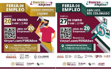 Cajeme será sede de la Primera Feria de Empleo 2026