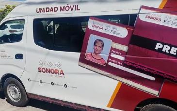 Unidades móviles del IMTES inician su ruta de credencialización en Hermosillo