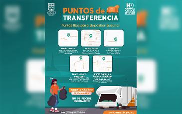 Hermosillo mantiene cinco puntos de transferencia para disposición de basura