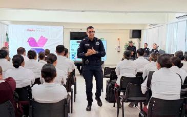 SSPC capacita a estudiantes de la UES en prevención de delitos y seguridad digital en Benito Juárez