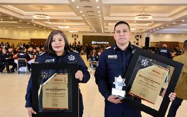 Historias de vocación y servicio: Karla Irazema y Antonio Reyes, Policías del Año en Sonora