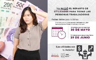 Fechas clave para el pago de utilidades en Sonora