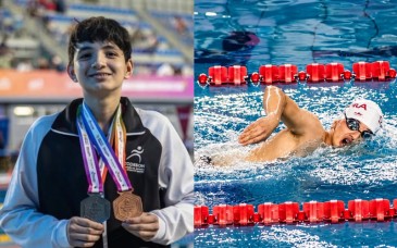 Nadador paralímpico de Cobach Sonora suma cuatro años consecutivos de medallas nacionales
