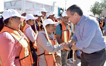 Toño Astiazarán agradece al personal de Servicios Públicos por reforzar jornadas de limpieza en la ciudad
