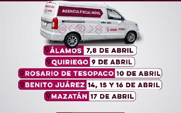 Agencia Fiscal Móvil recorrerá el sur de Sonora para facilitar trámites a contribuyentes