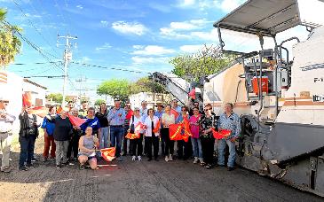 Arranca recarpeteo de calle Sahuaripa con inversión de 2.7 millones en Hermosillo