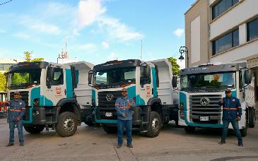 Hermosillo duplica flotilla de Sanidad y Limpia con siete nuevos camiones