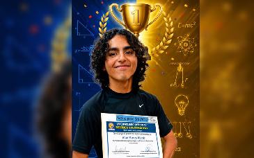 Alumno de Cobach Caborca gana primer lugar en Física y Matemáticas en concurso regional de la Unison