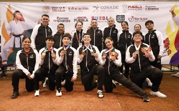 Sonora cierra Olimpiada Nacional de Karate con 18 medallas y top 5 nacional