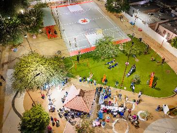 Renuevan Parque La Cachora con ciudadanía