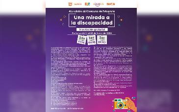 Invitan a participar en el concurso de fotografía “Una Mirada a la Discapacidad” en Hermosillo